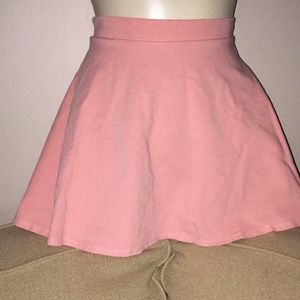 Charlotte Russe peach skirt
